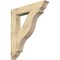 Ekena Millwork Funston Traditional Rough Sawn Bracket, Douglas Fir, 6"W x 38"D x 44"H BKT06X38X44FST01RDF - alternate 1
